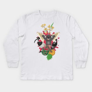 Aussie Halloween Kids Long Sleeve T-Shirt